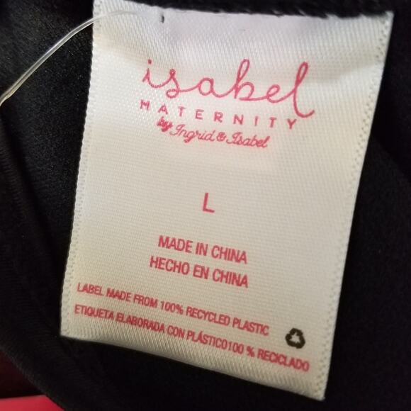 Isabel Maternity Swimsuit Women's Black Adjustable Strap One Piece Size L - Picture 7 of 8